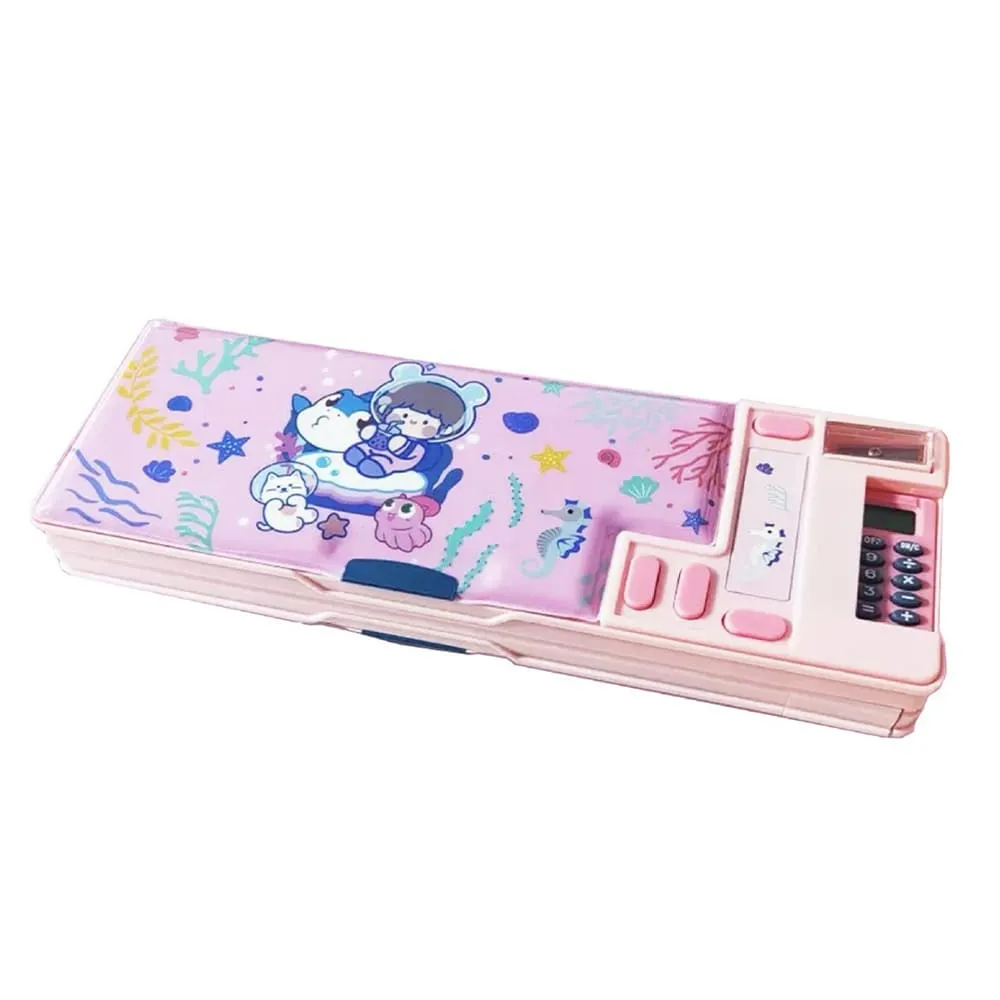 Multi-Functional Pencil Box for Kids - Ocean girl