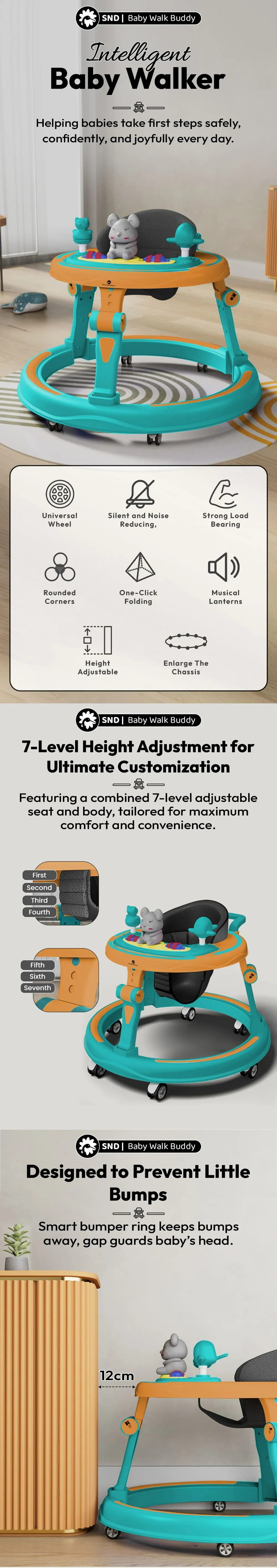 Multi-functional-Intelligent-Baby-Walker-orange-green