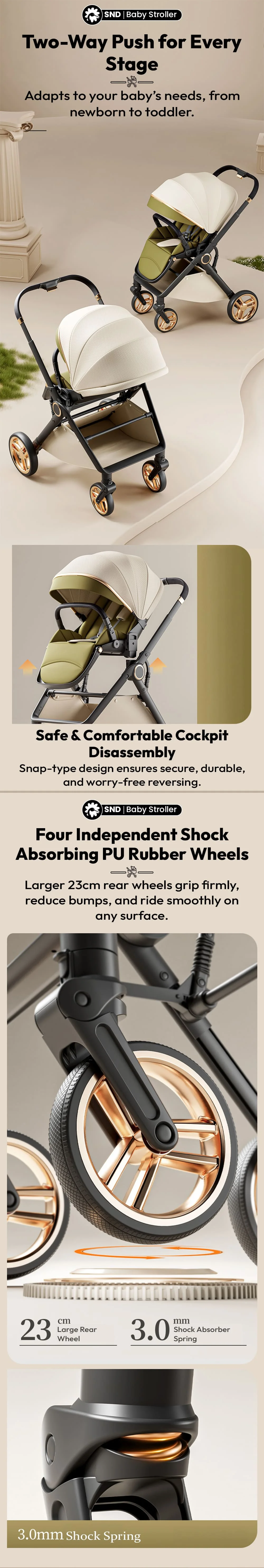 Nova Go Baby Stroller