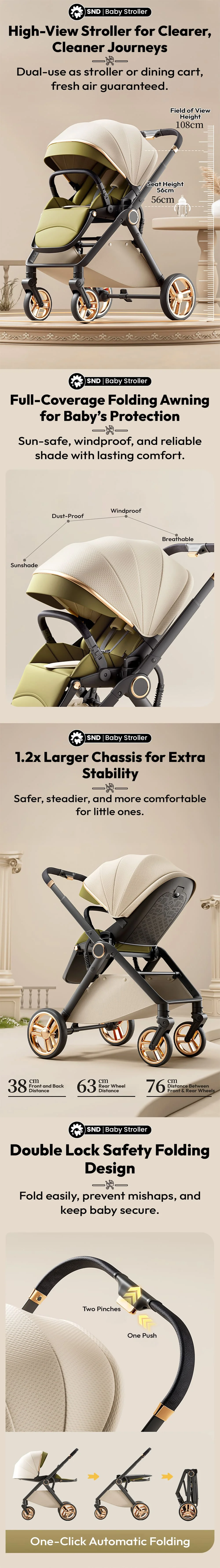 Nova Go Baby Stroller