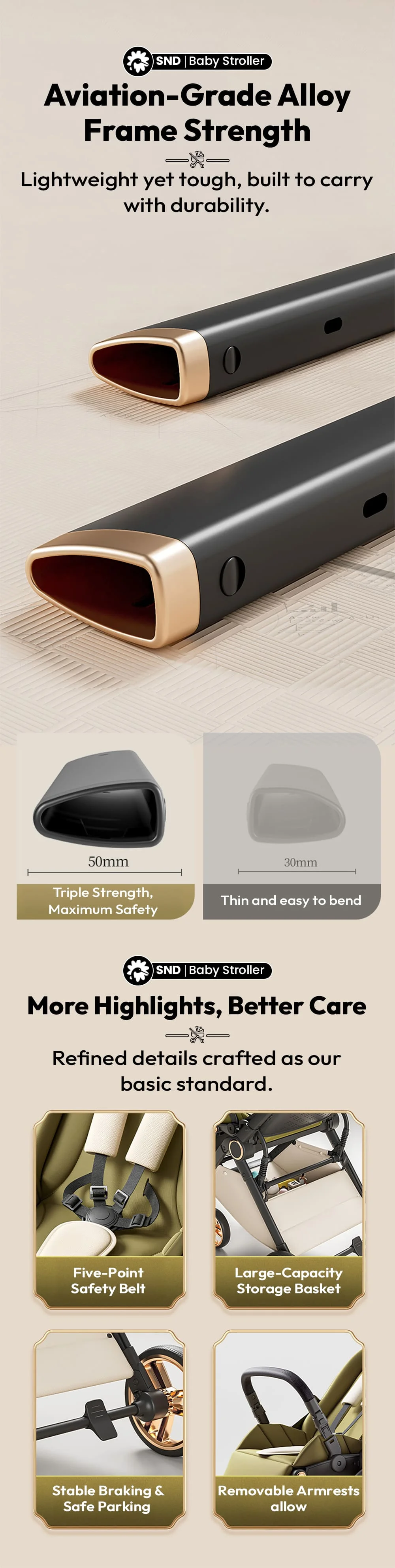 Nova Go Baby Stroller