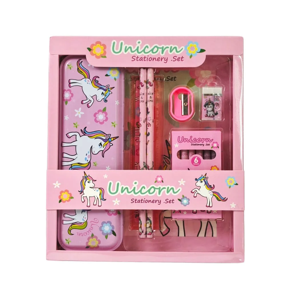 Stationart set Pink Unicorn