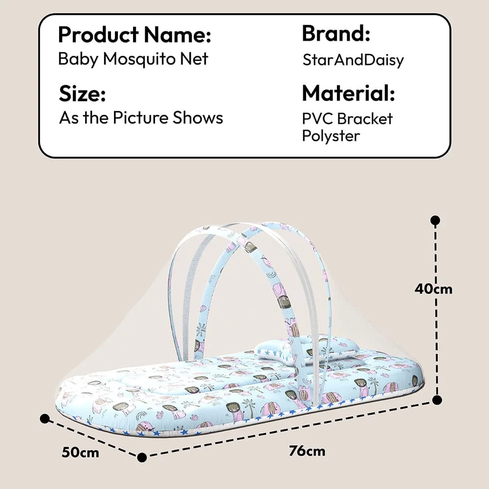 Baby Bedding Set With Mosquito Net