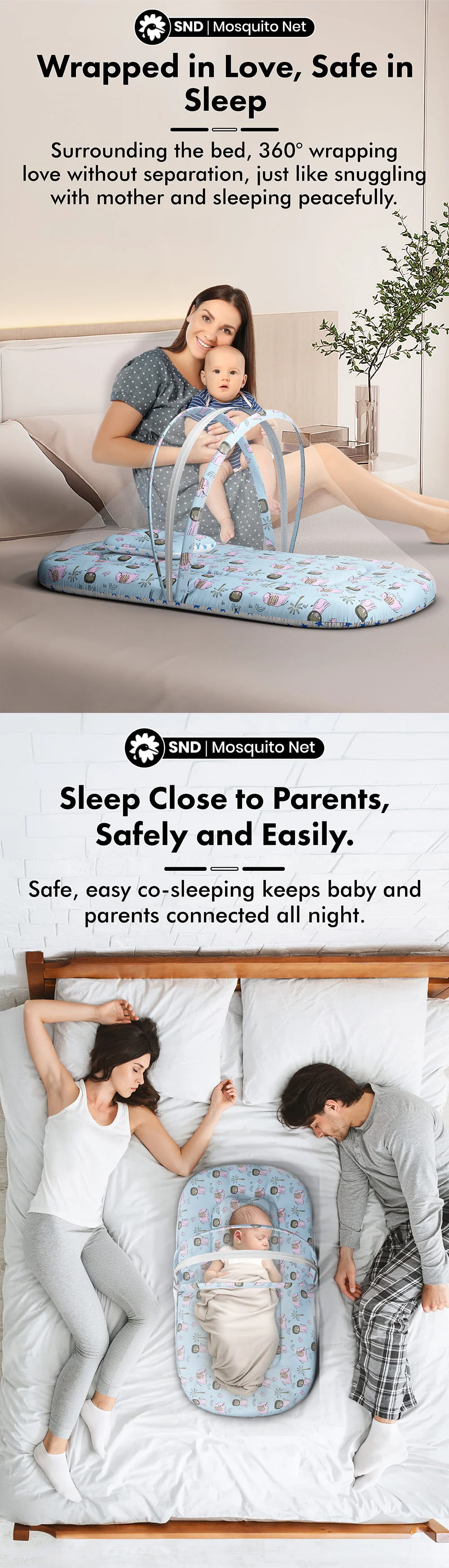 Baby-Beddingset-with-mosquito net
