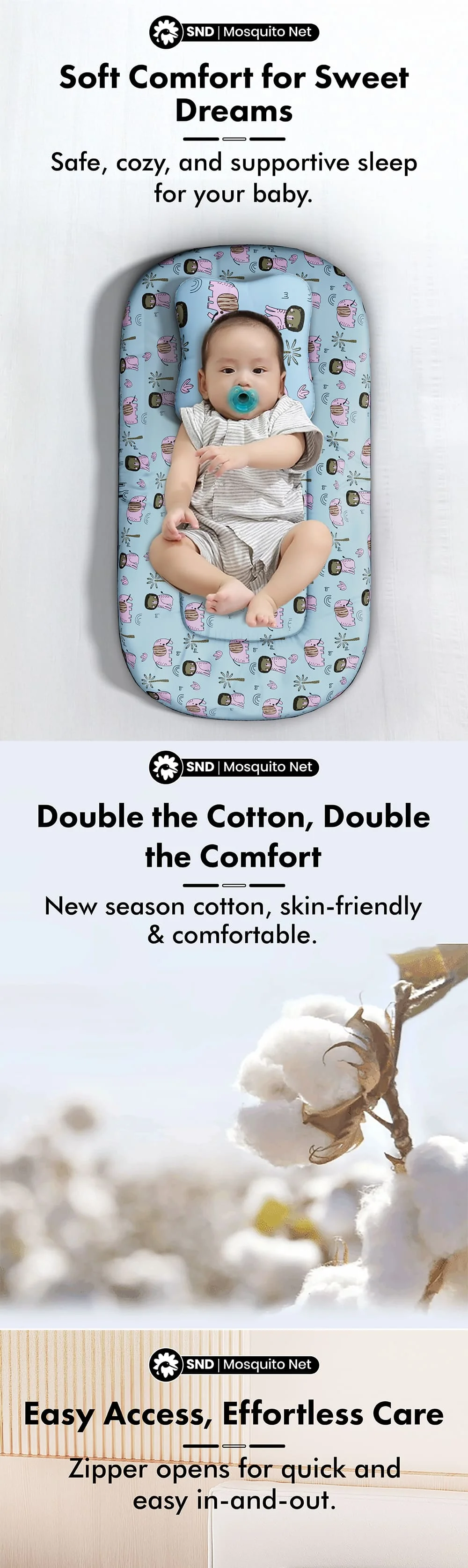 Baby-Beddingset-with-mosquito net