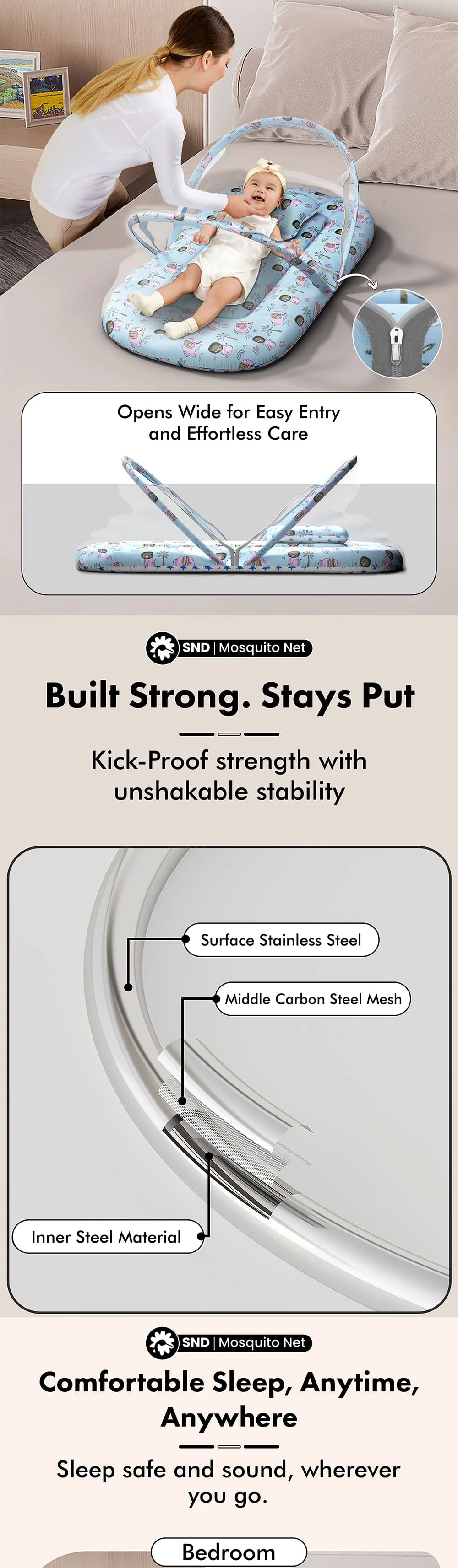 Baby-Beddingset-with-mosquito net