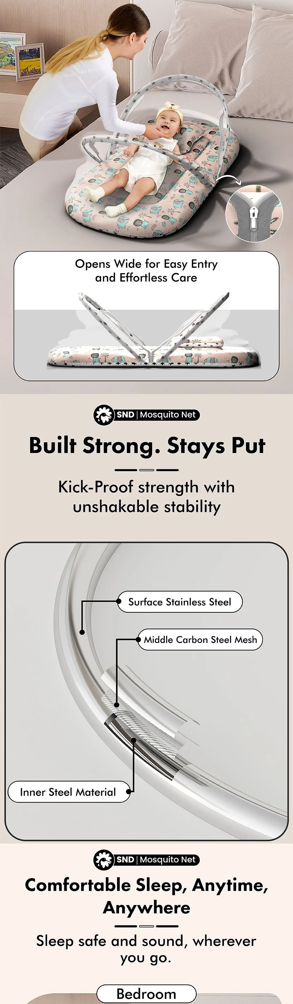 Baby-Beddingset-with-mosquito net