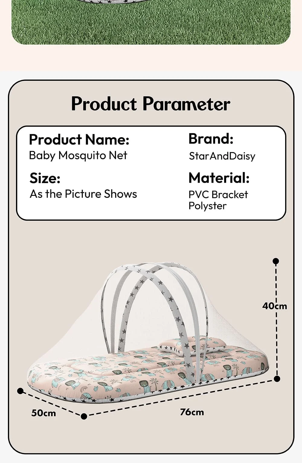 Baby-Beddingset-with-mosquito net
