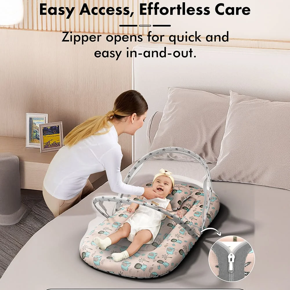 Baby Bedding Set With Mosquito Net