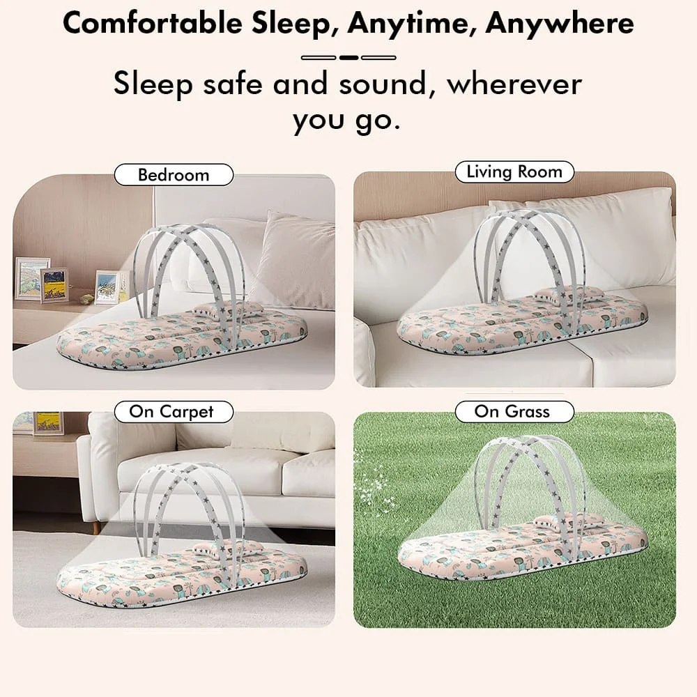 Baby Bedding Set With Mosquito Net