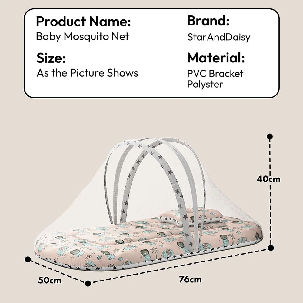 Baby Bedding Set With Mosquito Net
