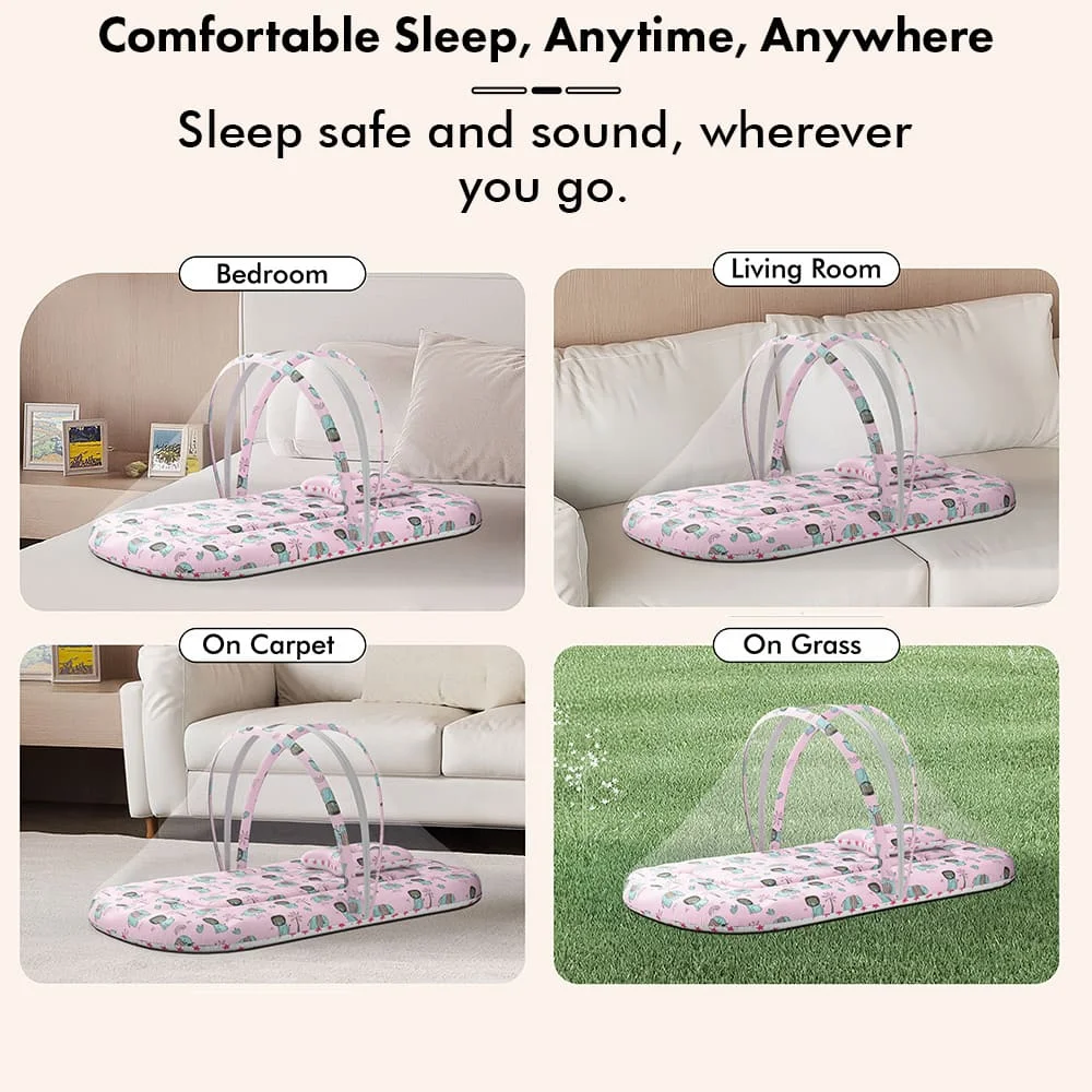 Baby Bedding Set With Mosquito Net