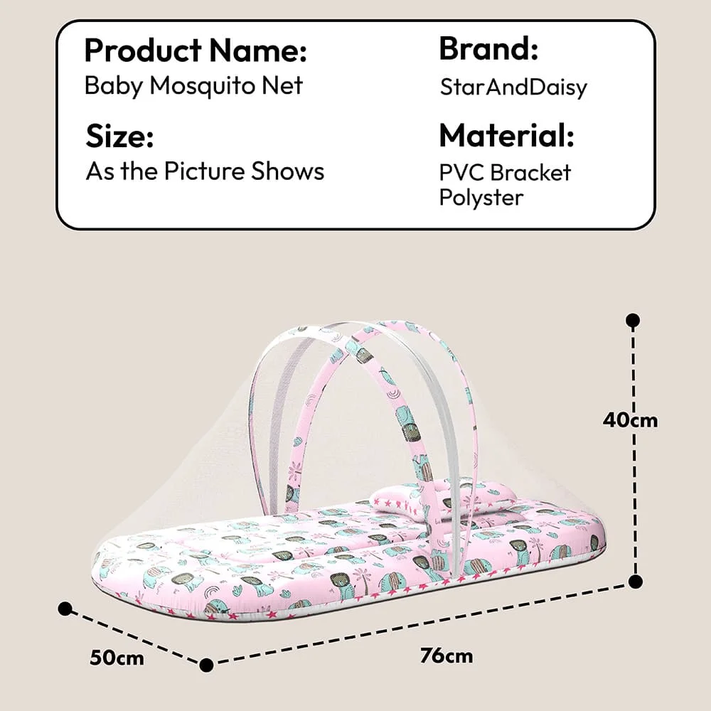 Baby Bedding Set With Mosquito Net