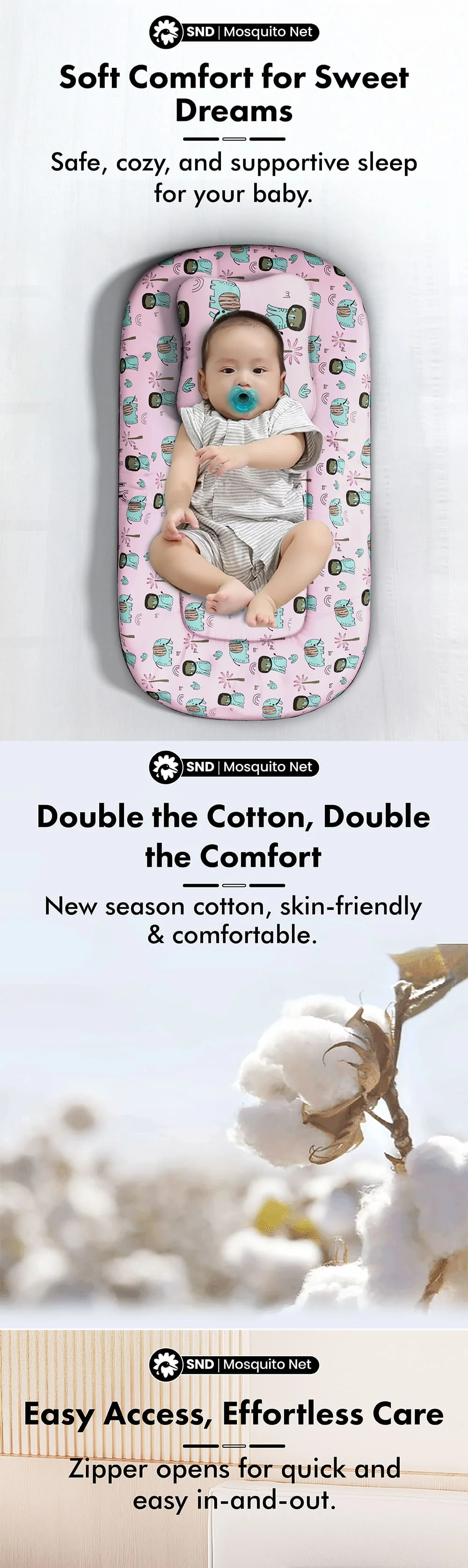 Baby-Beddingset-with-mosquito net