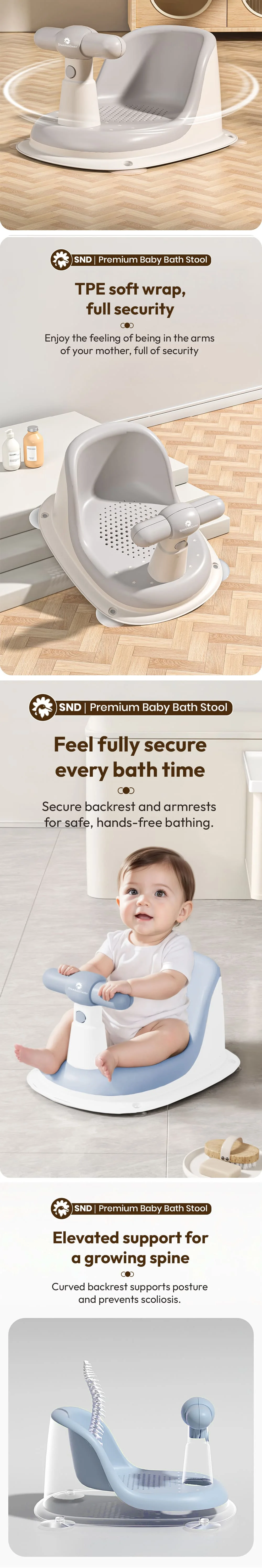 Baby bather seat