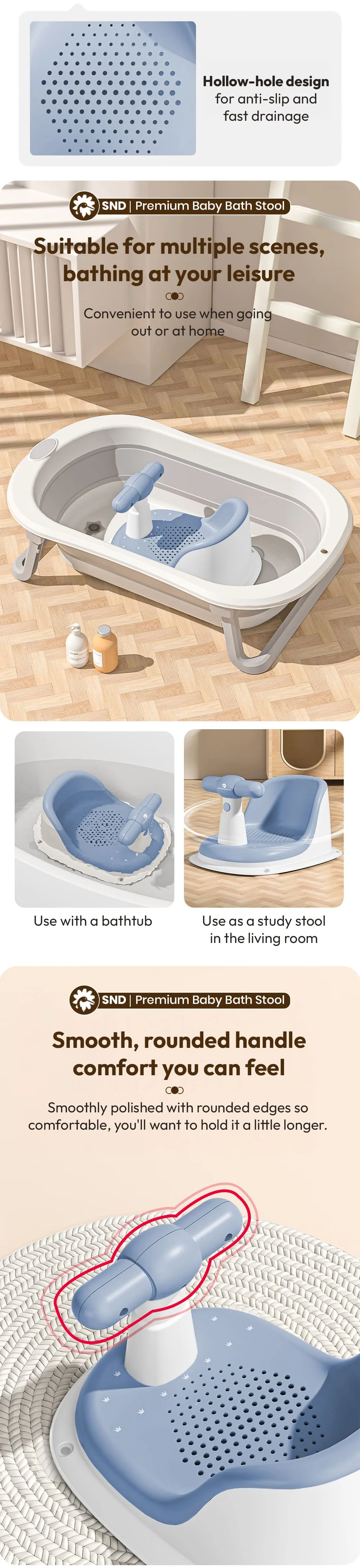 Baby bather seat