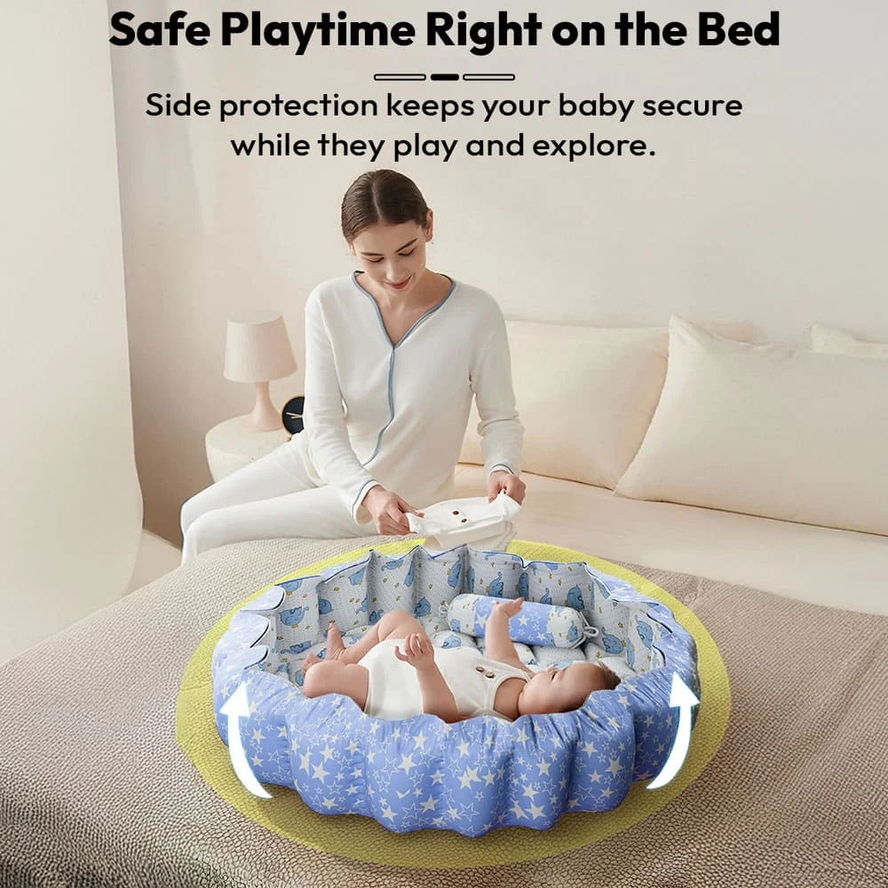 baby round bed