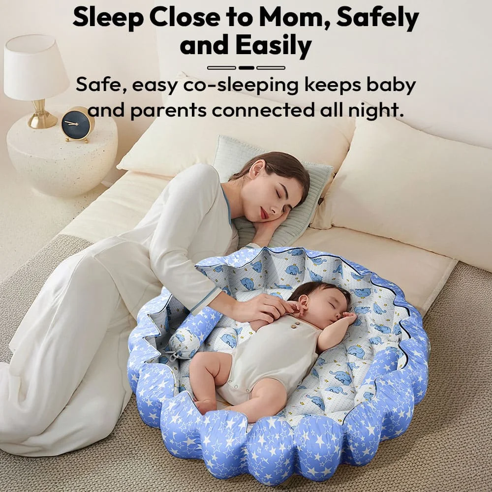 baby round bed