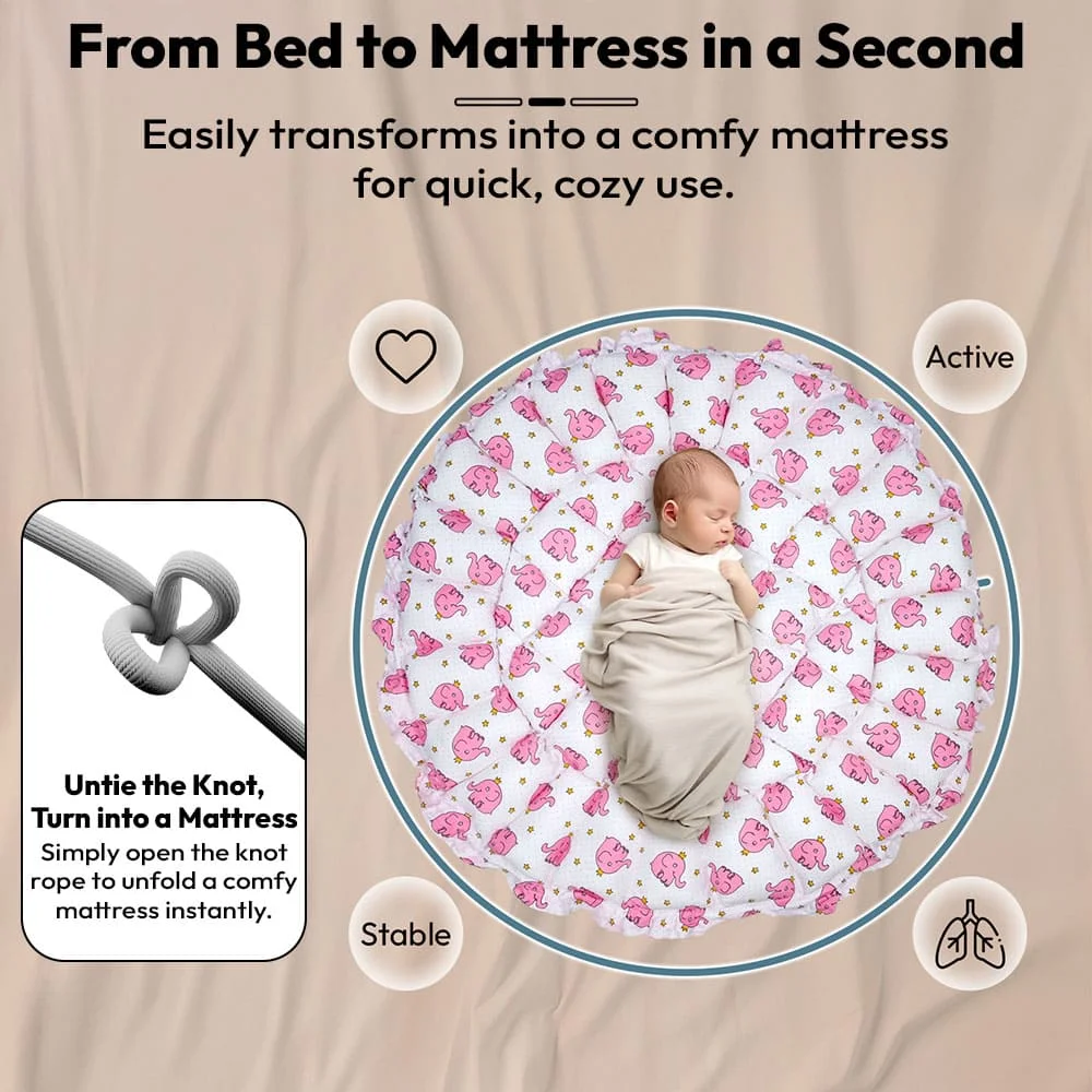 round sleeping bag for baby