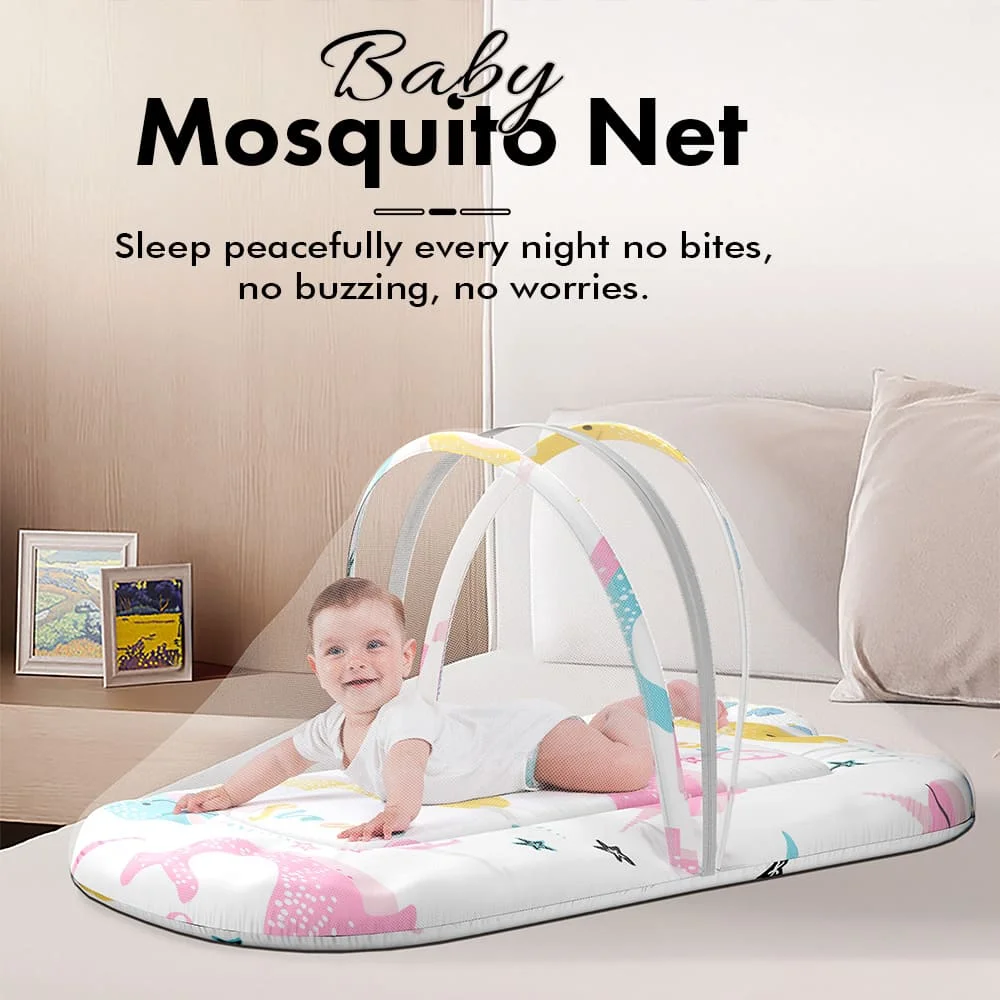 bedding set with mosquito net