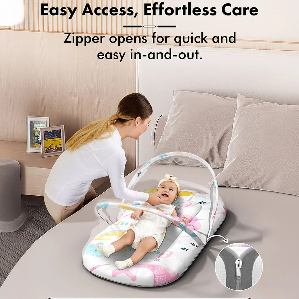 bedding set with mosquito net