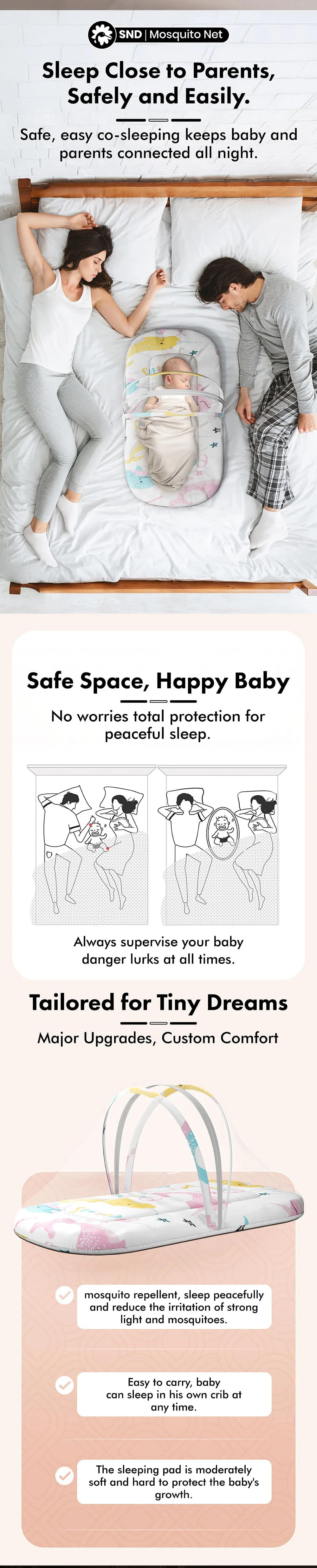 Bed Set with Mosquito Net