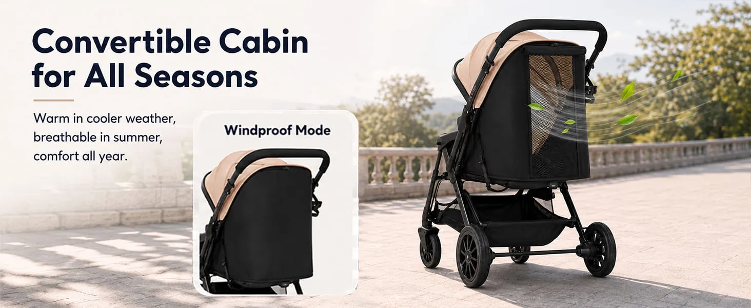 City Joy Baby Stroller with Reversible Handle