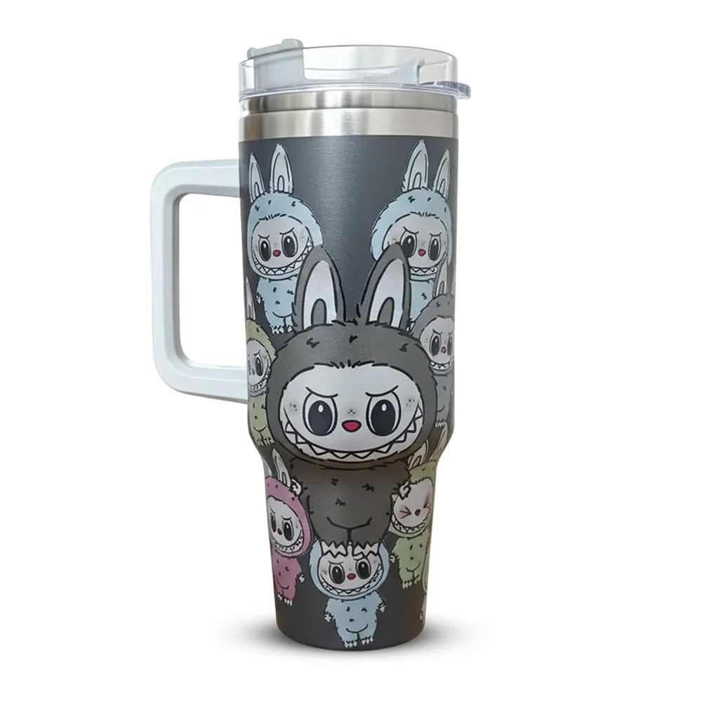 labubu tumbler with handle