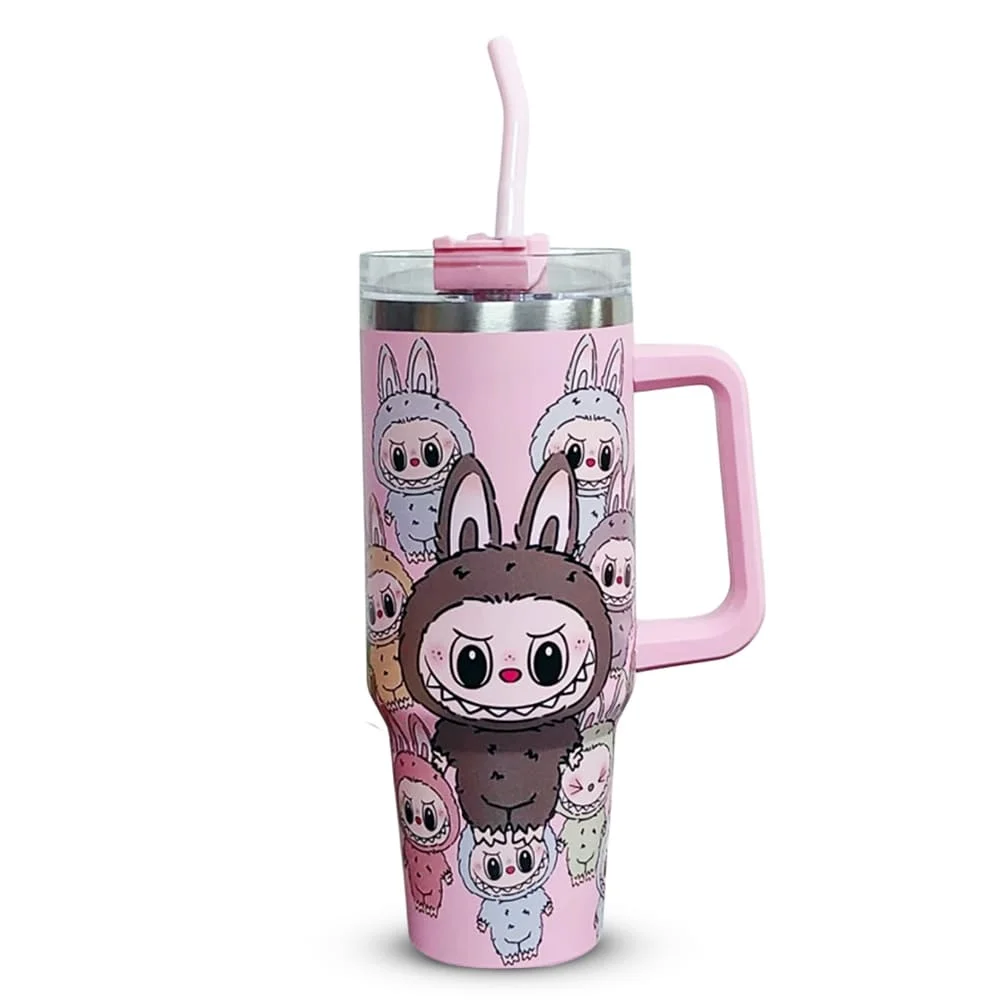 labubu tumbler with handle