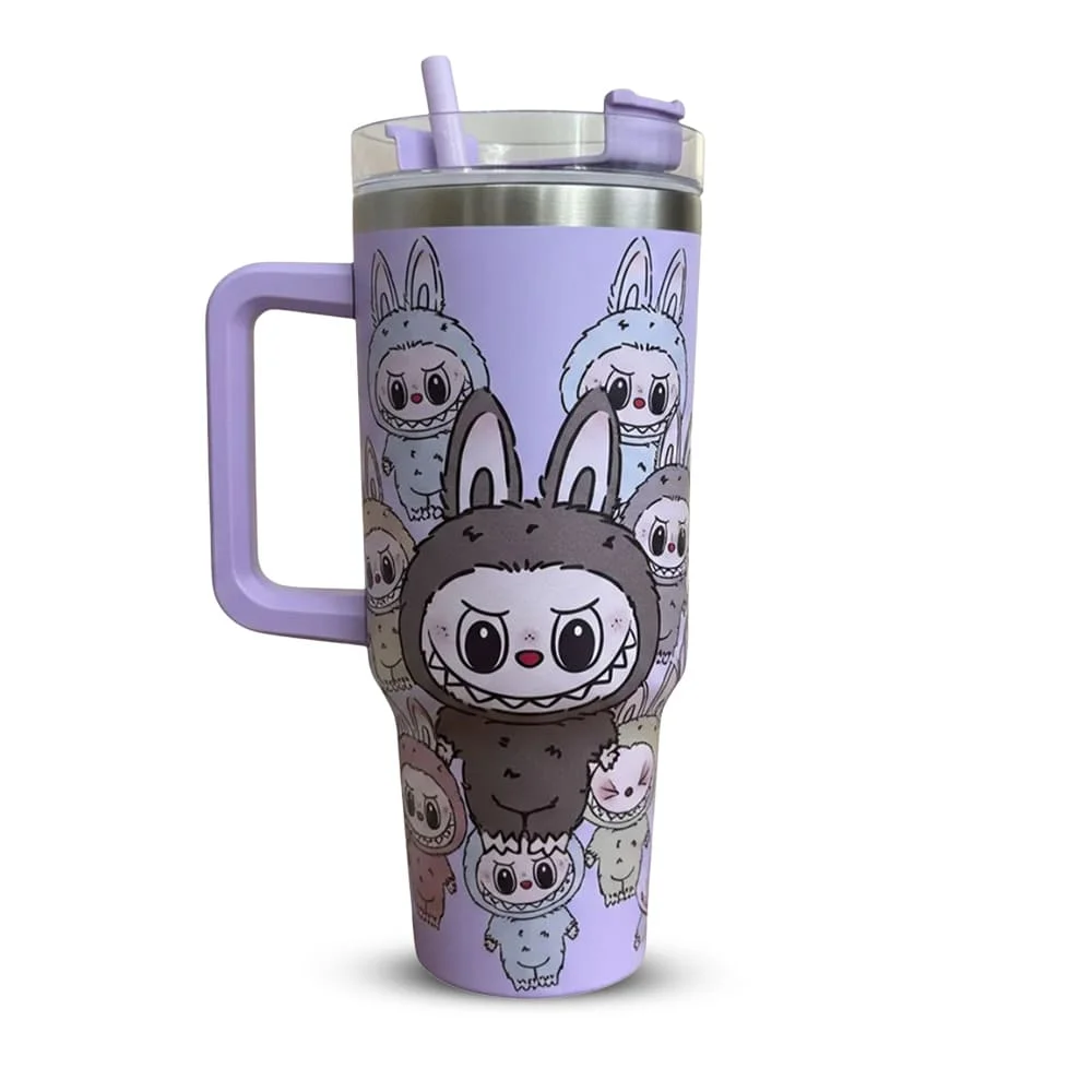 labubu tumbler with handle