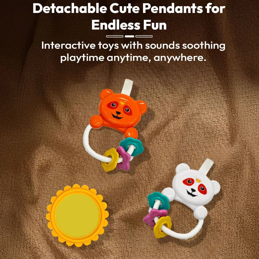 multifunctional baby piano playgym detachable cute pendant