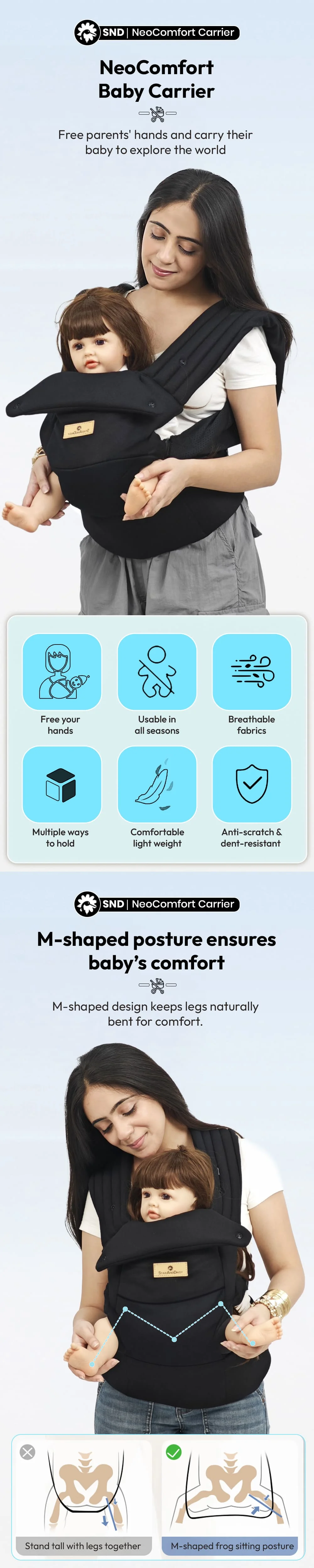 Neo Comfort Baby Carrier