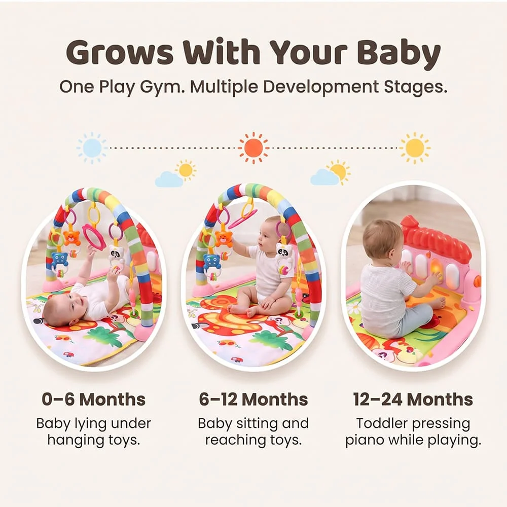 new playgym walker pink