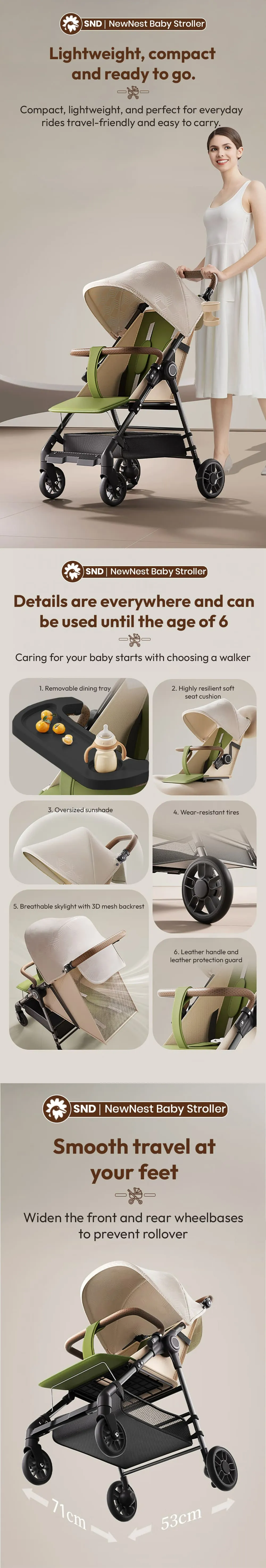 newnest-baby-stroller-green