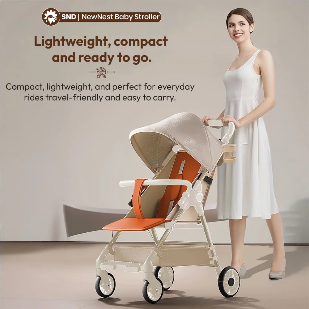 newnest stroller brown