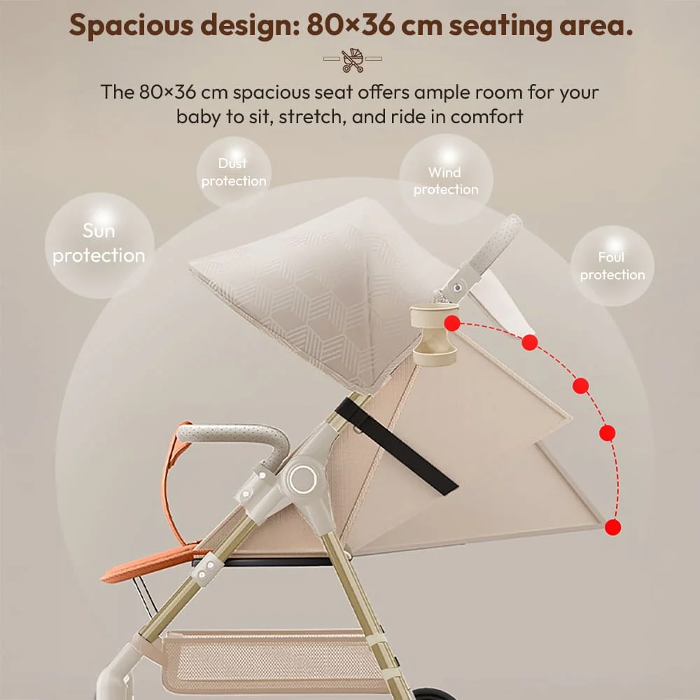 newnest stroller brown