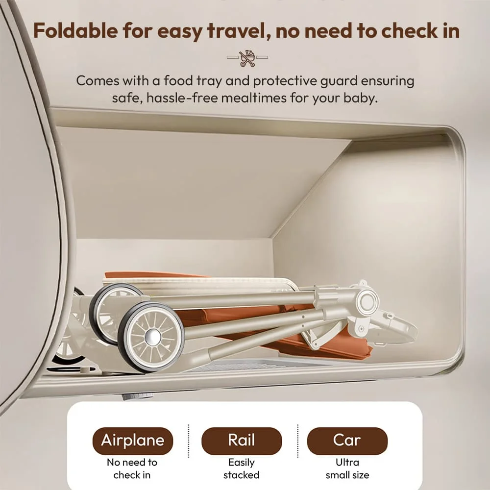 newnest stroller brown