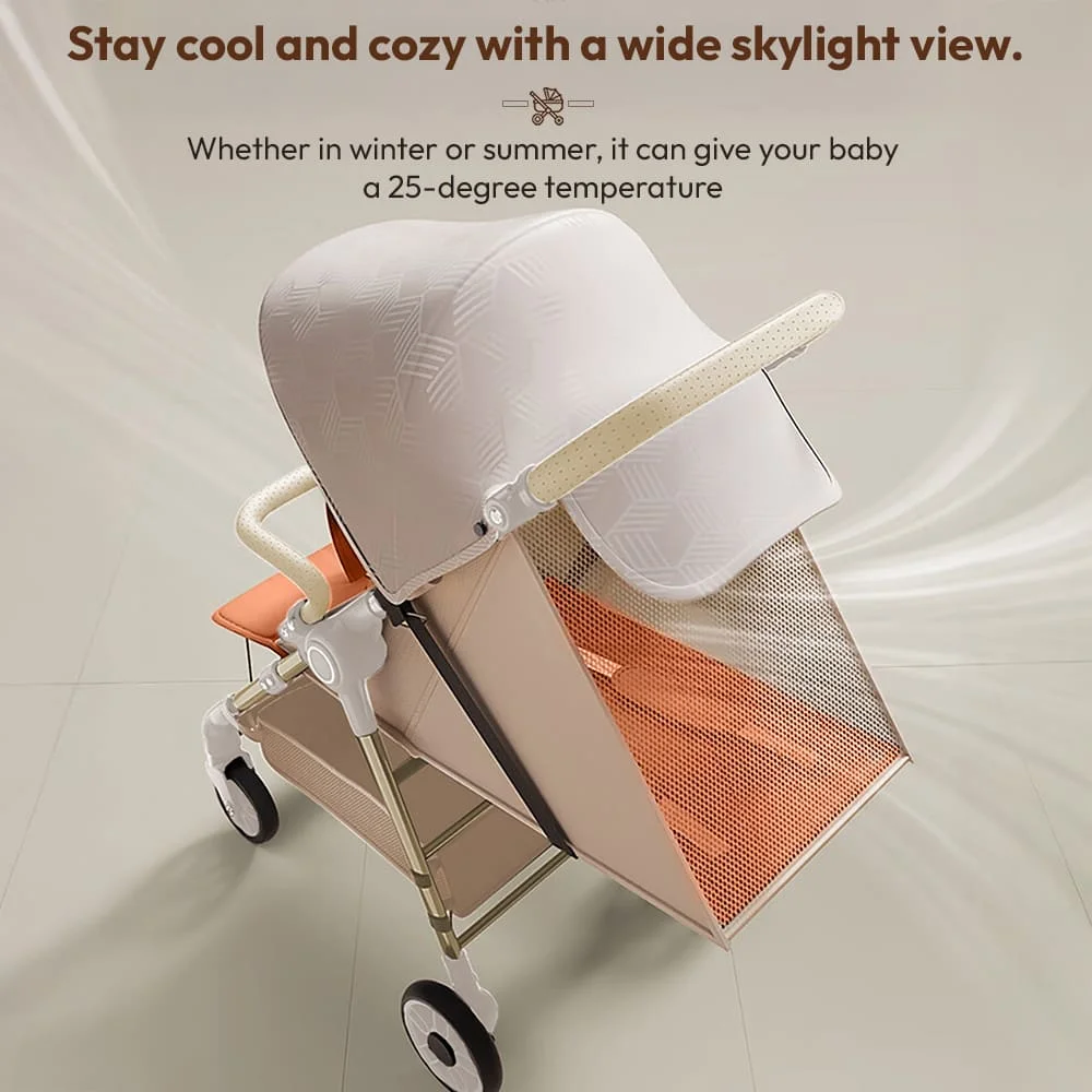 newnest stroller brown