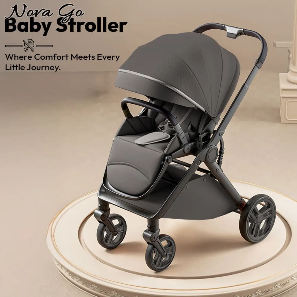 premium quality nova baby stroller grey