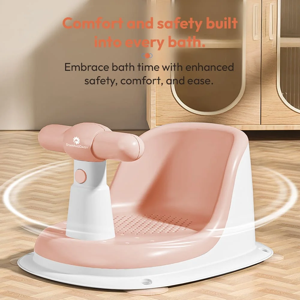 Safe baby bath stool