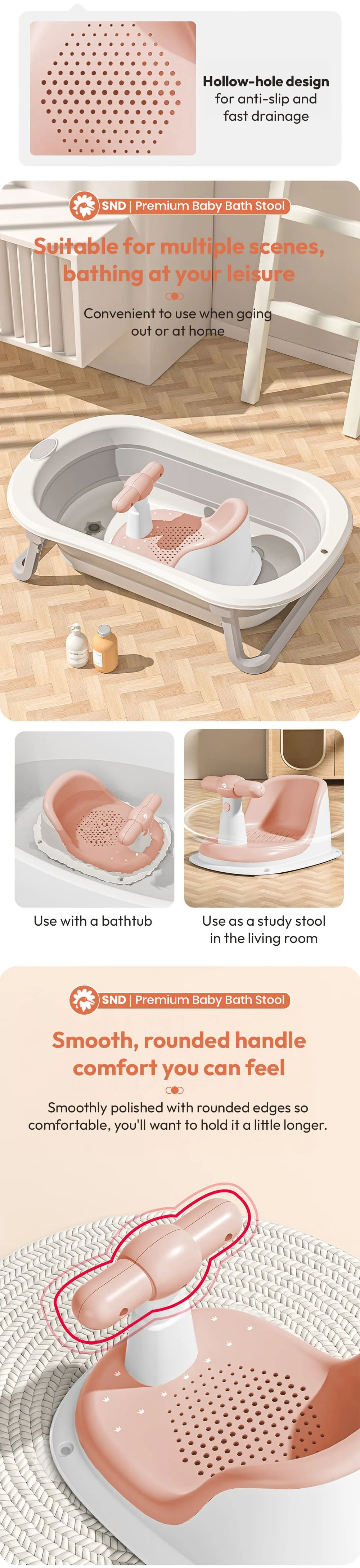 Baby bather seat