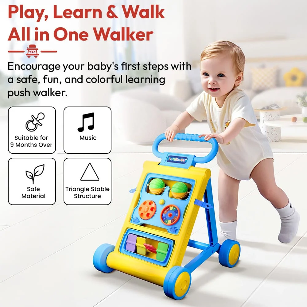 push walker blue