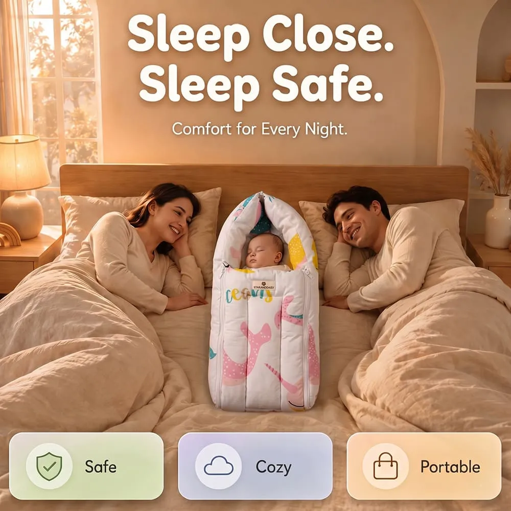 sleep closer baby sleeping bag ocean print
