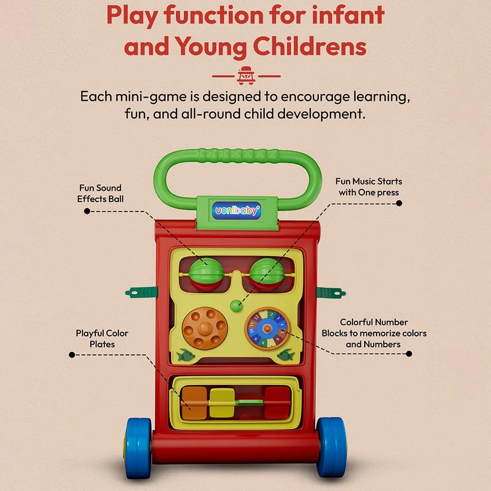 snd push walker play function for infant