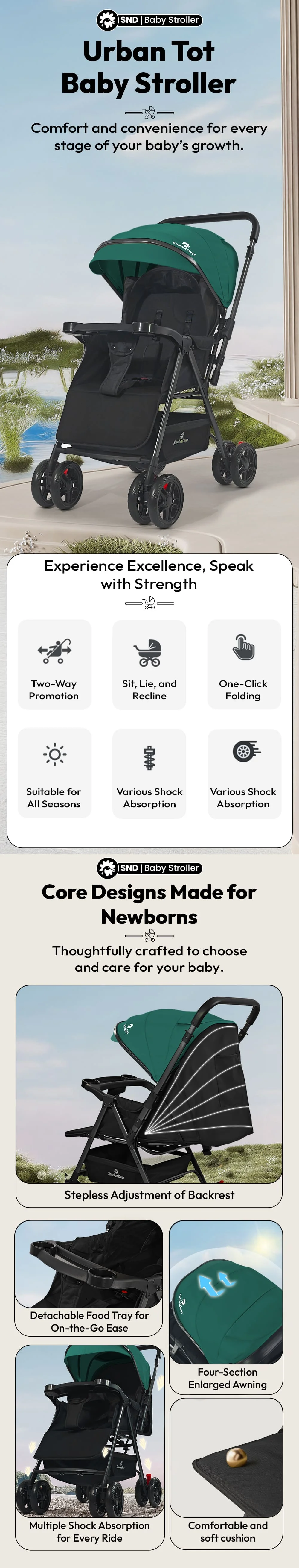 Urban Tot baby stroller