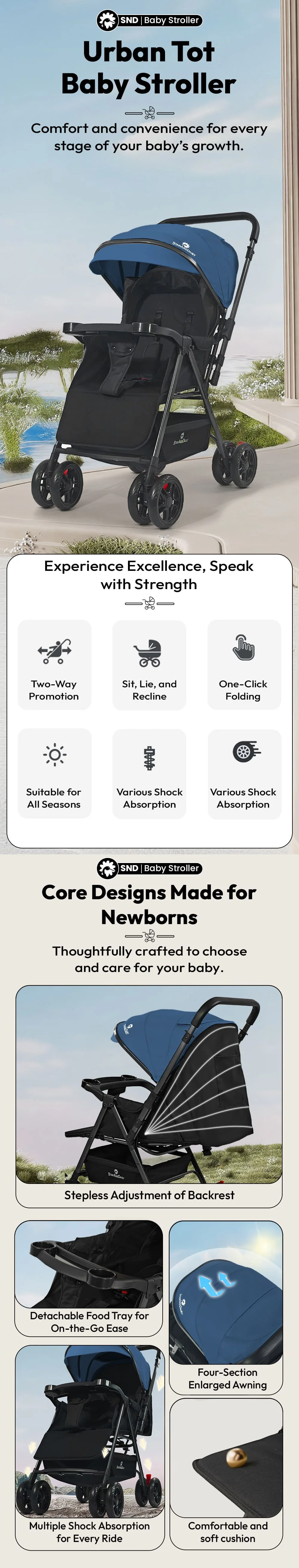Urban Tot baby stroller