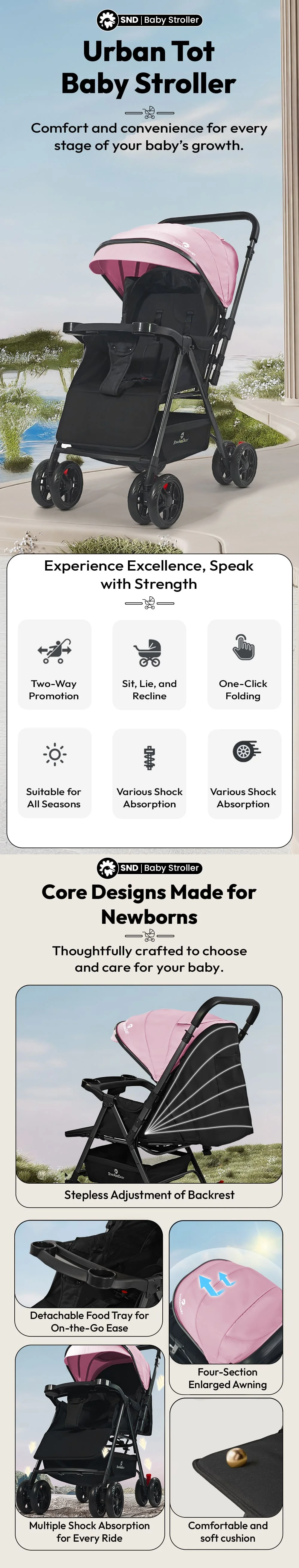 Urban Tot baby stroller