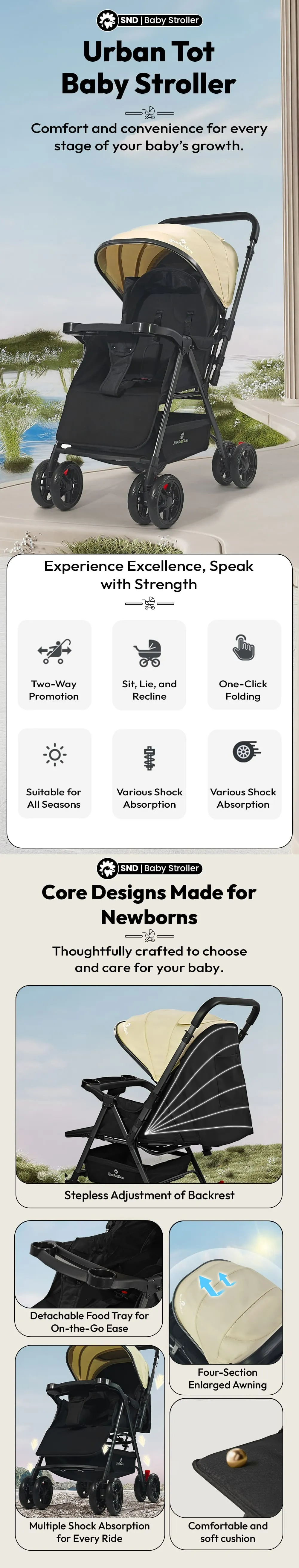 Urban Tot baby stroller