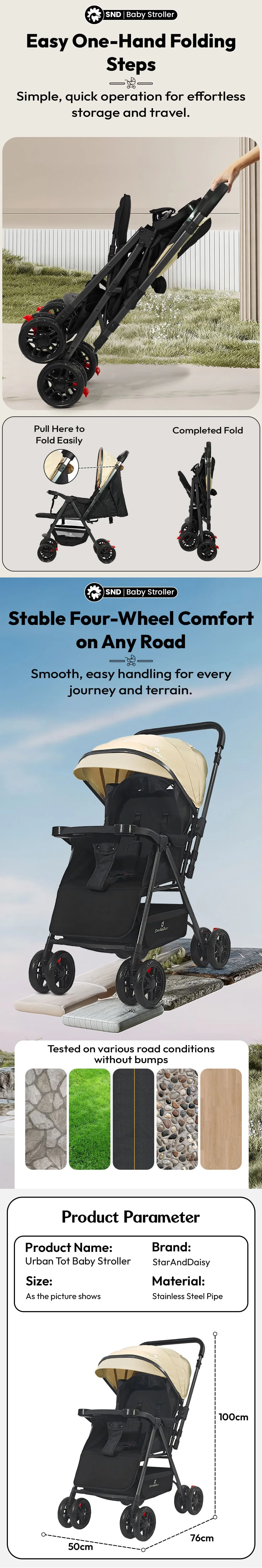 Urban Tot baby stroller