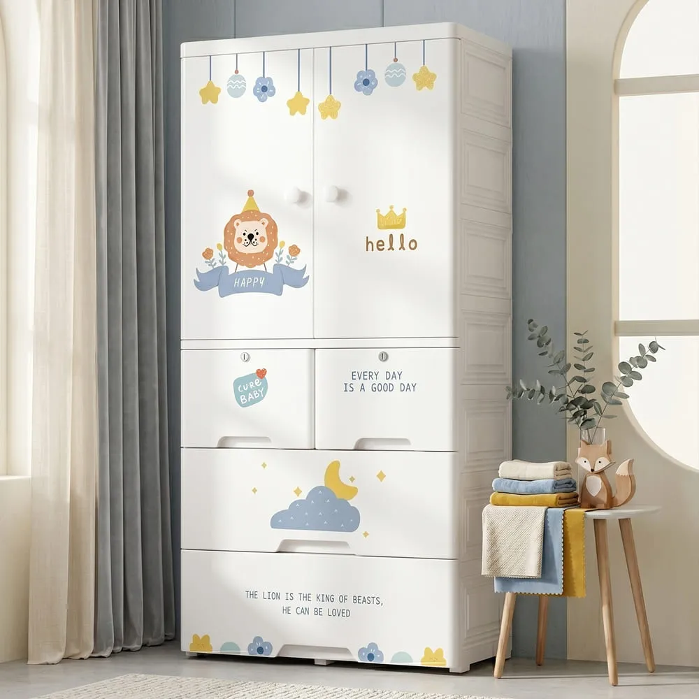 6524-A baby and kids wardrobe